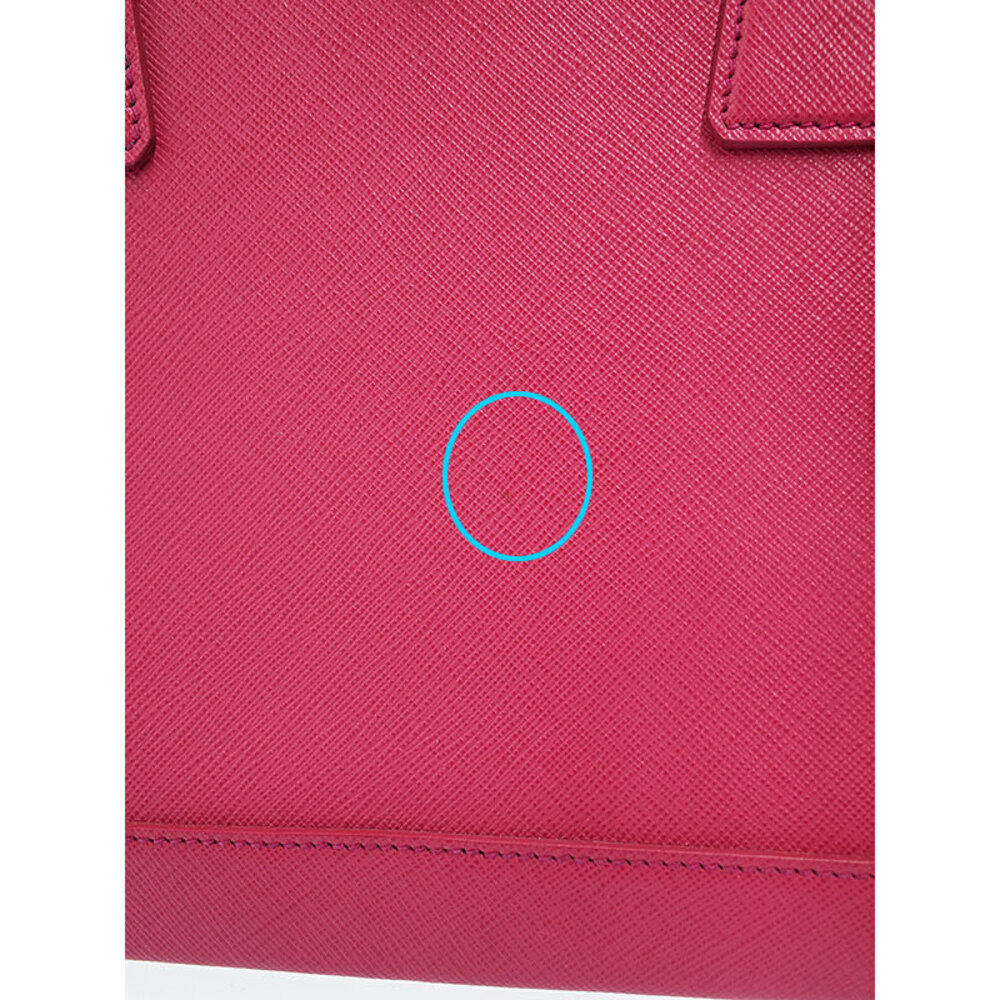 Prada Saffiano Lux Promenade handbag Pink - Picture 4 of 9